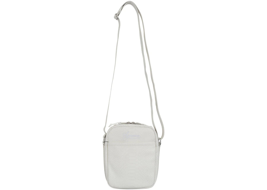 Supreme Nike Leather Shoulder Bag White