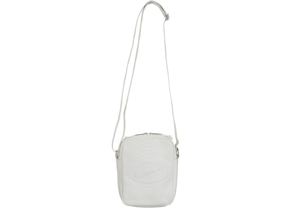 Supreme Nike Leather Shoulder Bag White