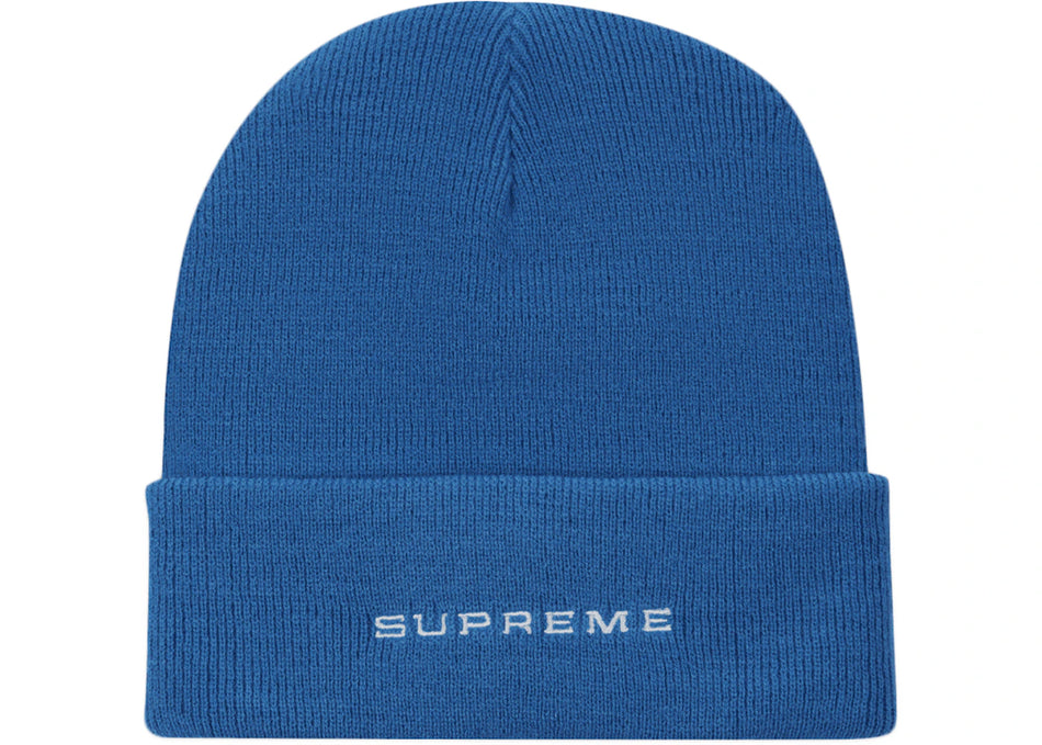 Supreme Nike Snakeskin Beanie Blue