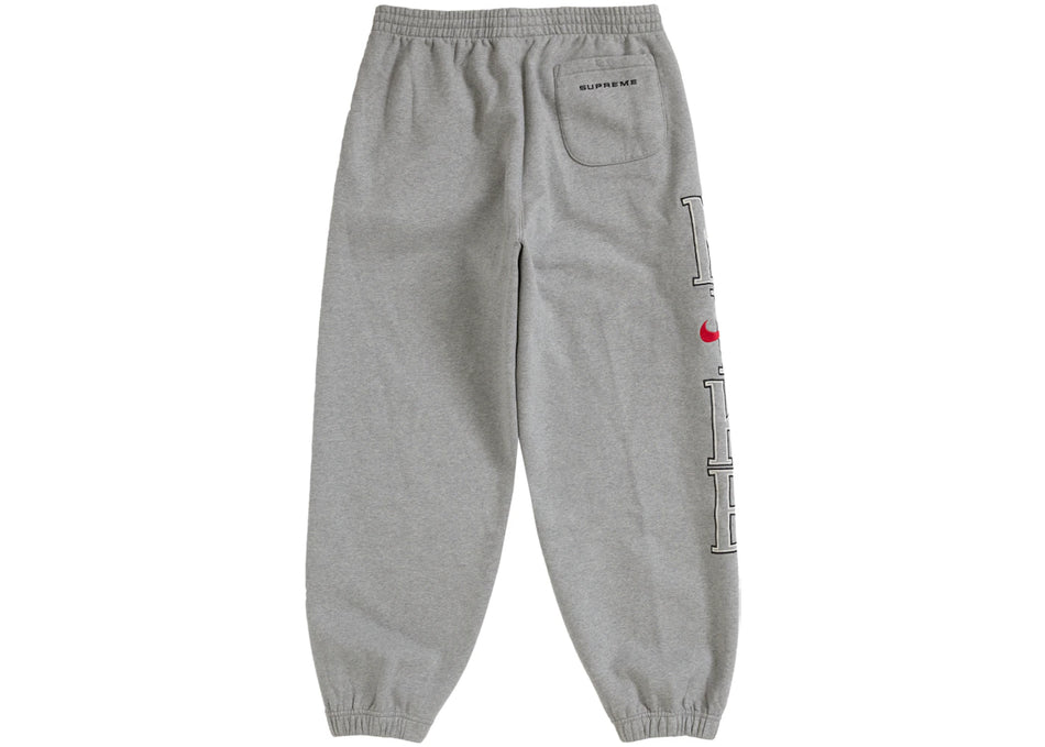 Supreme Nike Sweatpants Heather Grey