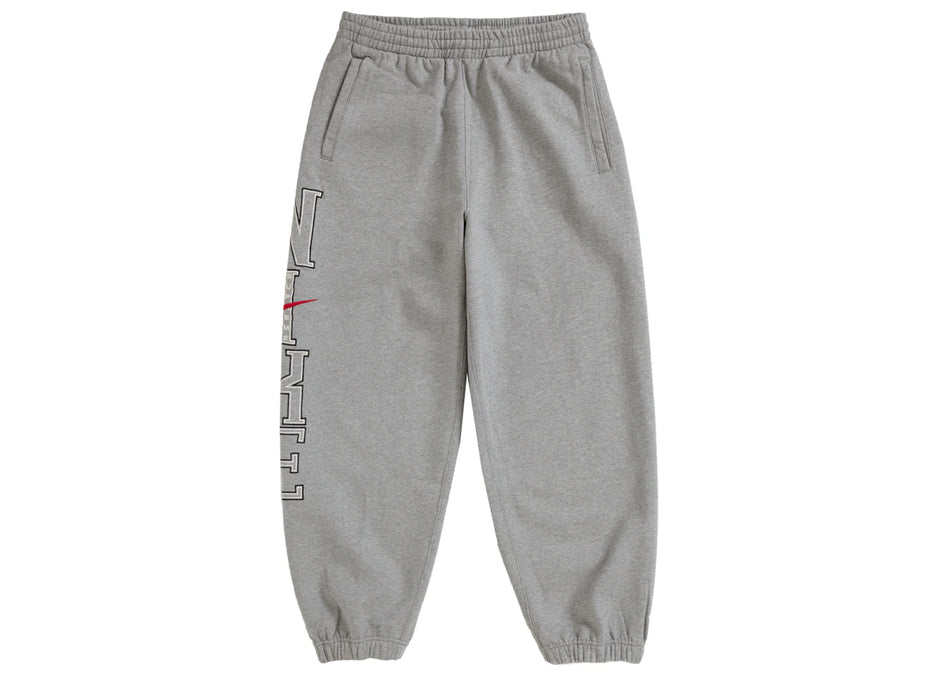 Supreme Nike Sweatpants Heather Grey