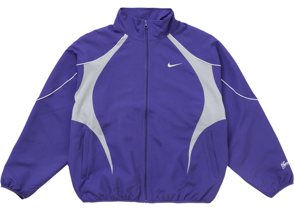 Supreme Nike Track Jacket Purple