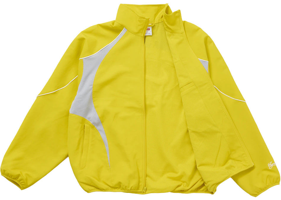 Supreme Nike Track Jacket Yellow