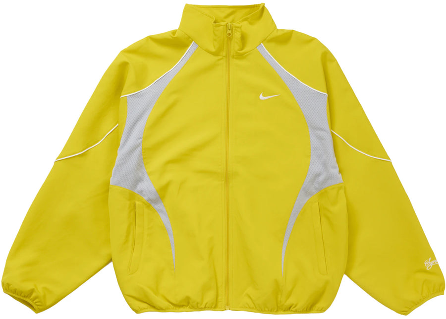 Supreme Nike Track Jacket Yellow