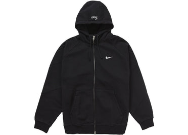 Supreme Nike Zip Up Hooded Sweatshirt Black
