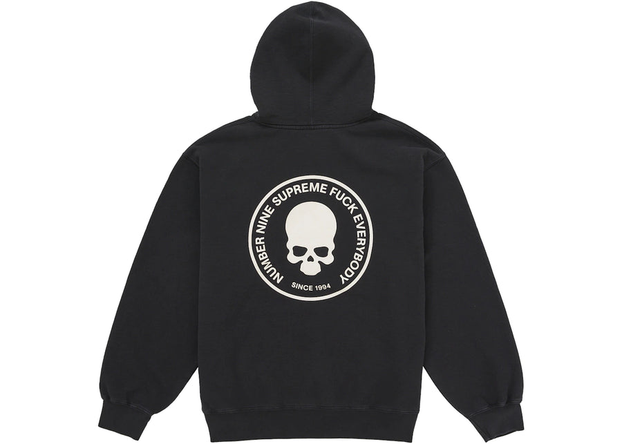 Supreme Number (N)ine Hooded Sweatshirt Black