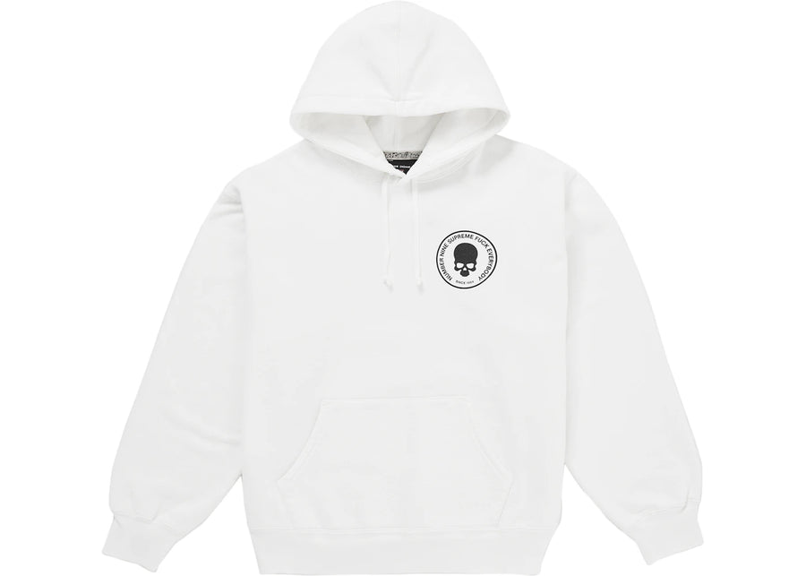 Supreme Number (N)ine Hooded Sweatshirt White