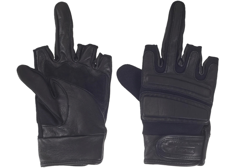 Supreme Number (N)ine Leather Gloves Black