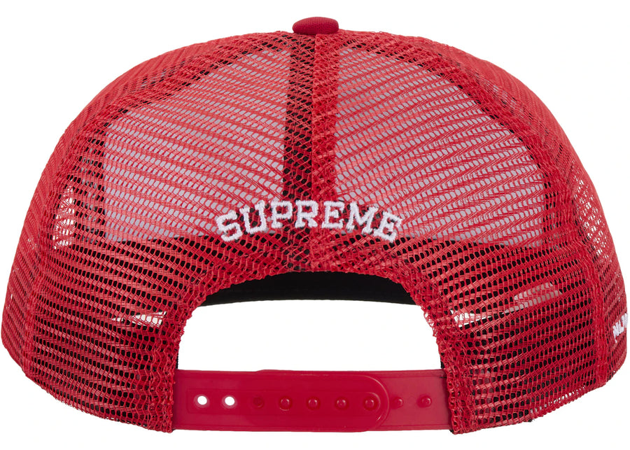 Supreme Number (N)ine Mickey Mesh Back 5-Panel Red