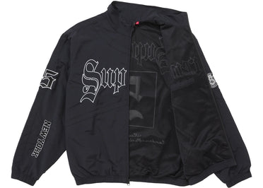 Supreme Old English Track Jacket Black