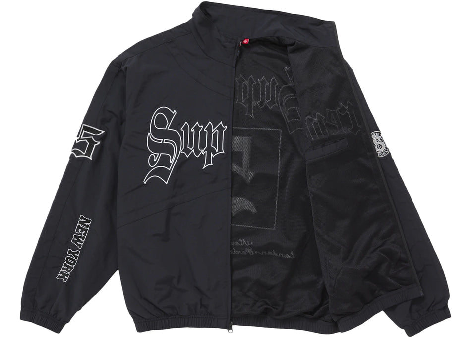Supreme Old English Track Jacket Black