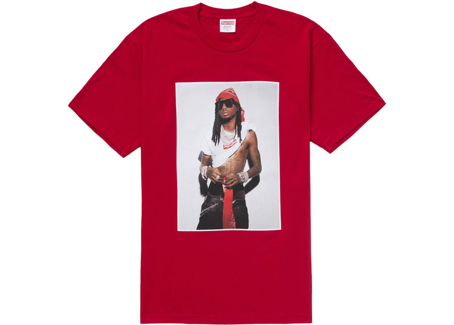 T-shirt rouge Supreme Playboi Carti