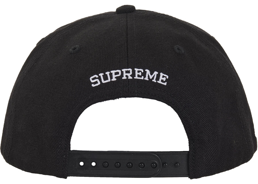 Supreme Pledge Allegiance 6-Panel Cap (FW25) Black