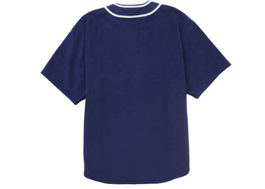 Supreme Polartec Baseball Jersey Navy
