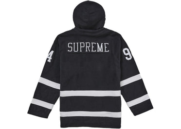 Supreme Polartec Hooded Hockey Jersey Black