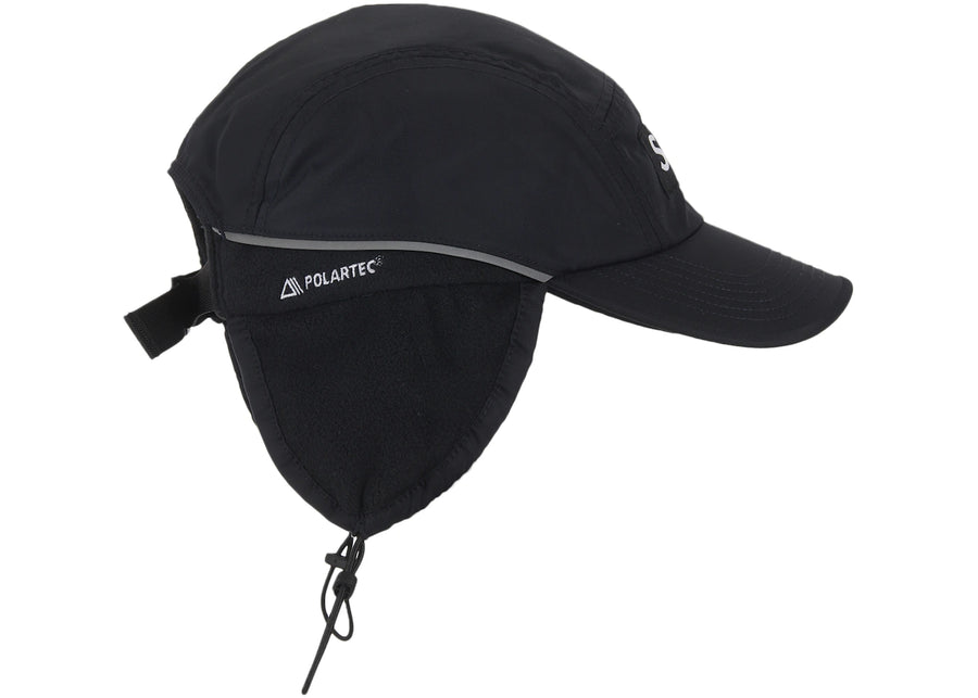 Supreme Polartec Lined Packable Earflap Camp Cap Black