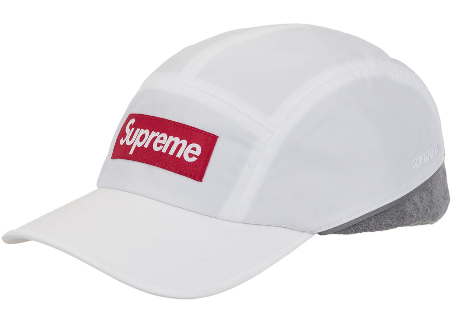 Supreme Polartec Lined Packable Earflap Camp Cap White