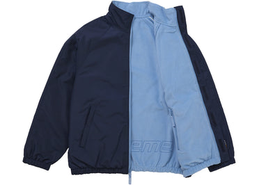 Supreme Polartec Reversible Track Jacket Navy