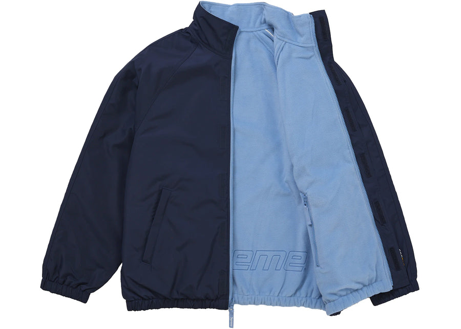 Supreme Polartec Reversible Track Jacket Navy