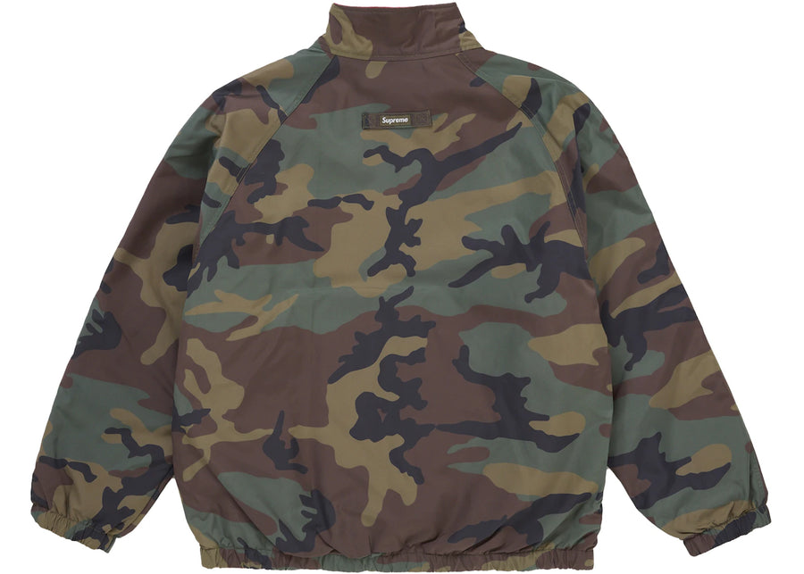 Veste de survêtement réversible Supreme Polartec camouflage forêt