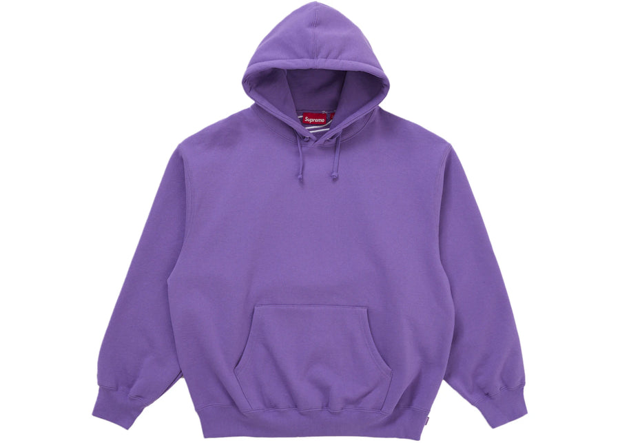 Sweat à capuche Supreme à application satinée (FW25) Violet