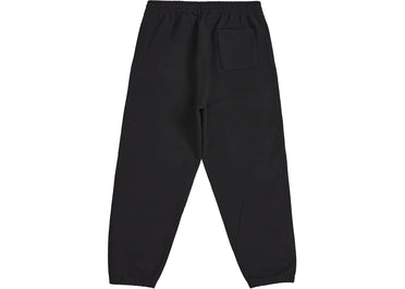 Supreme Satin Appliqué Sweatpant (FW25) Black
