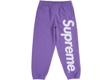 Supreme Satin Appliqué Sweatpant (FW25) Violet