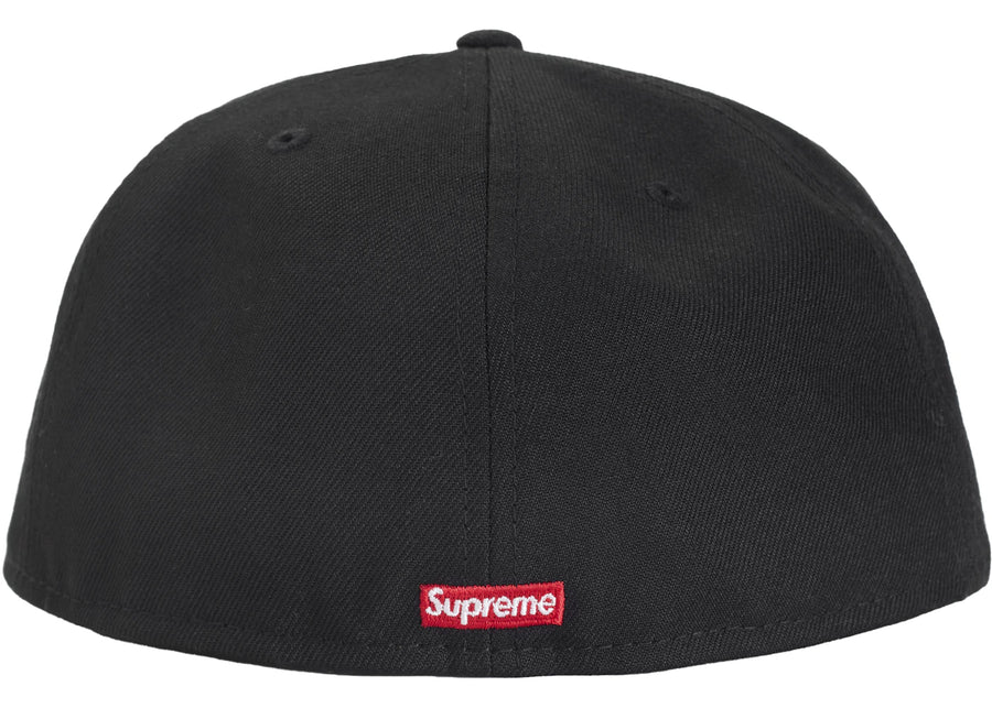 Supreme Screw Ball S Logo New Era 59Fifty Fitted Hat Black