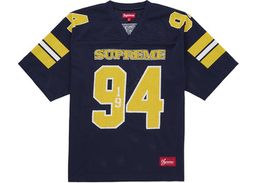 Supreme Sequin Football Jersey Navy