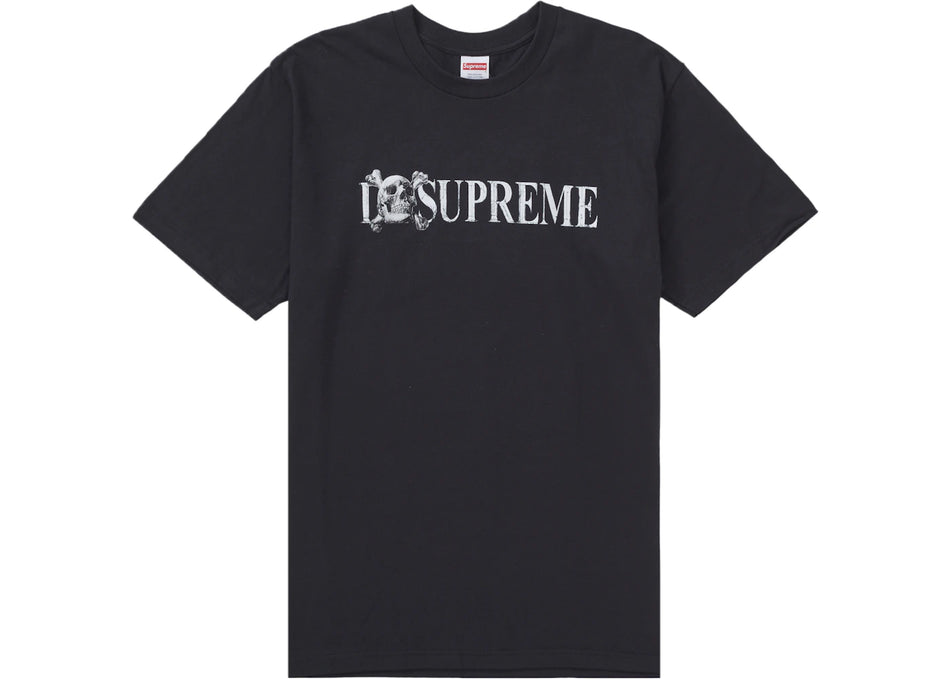 Supreme Skull Tee Black