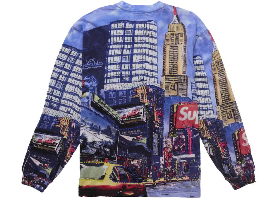 Supreme Skyline Sequin L/S Top Day