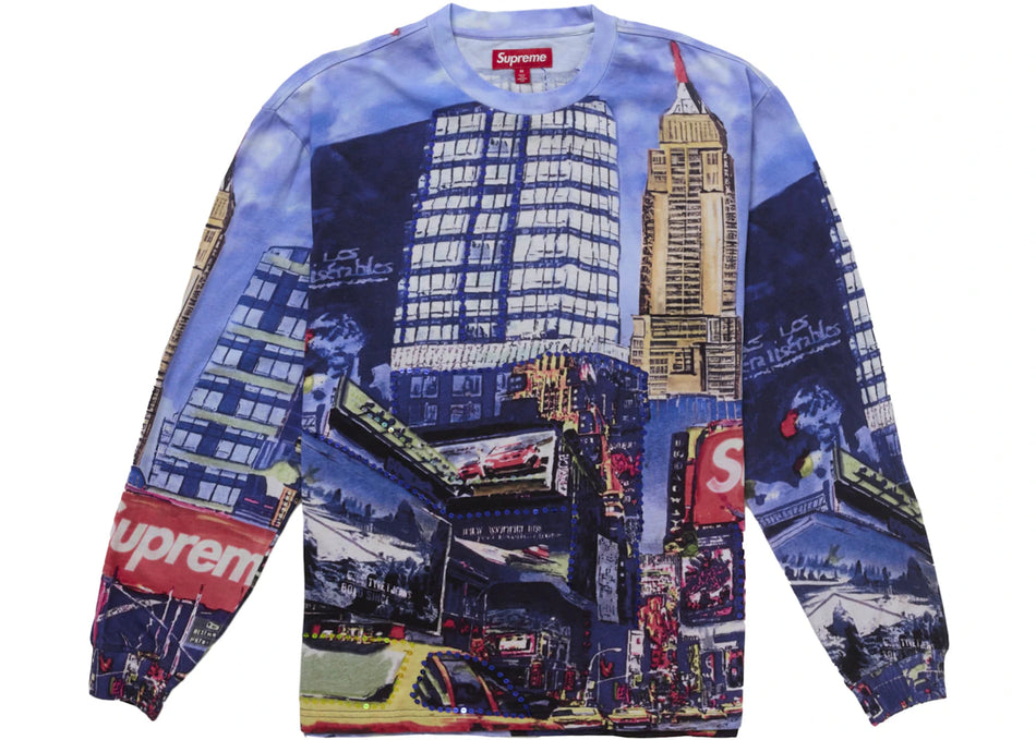 Supreme Skyline Sequin L/S Top Day