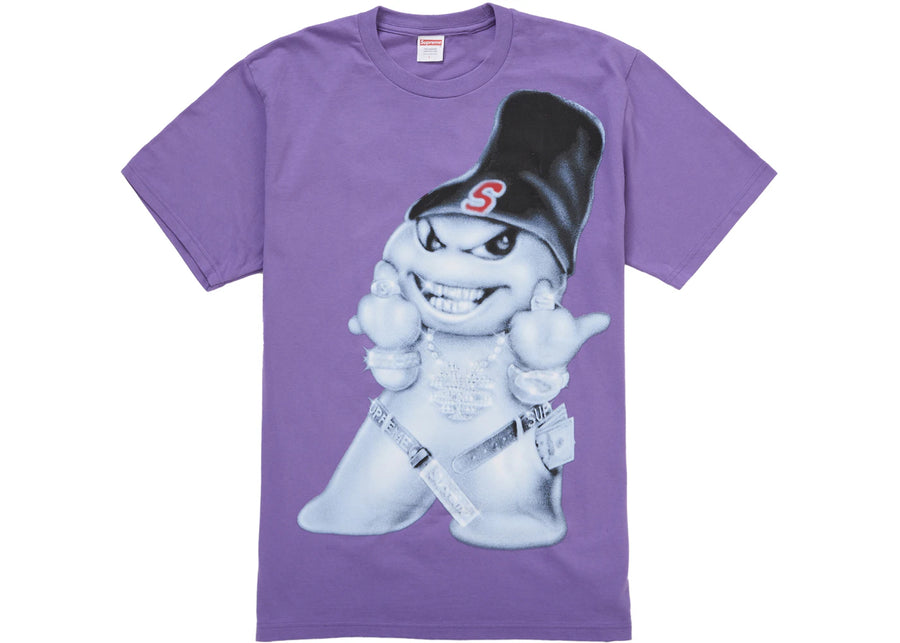 T-shirt Supreme Snowman violet