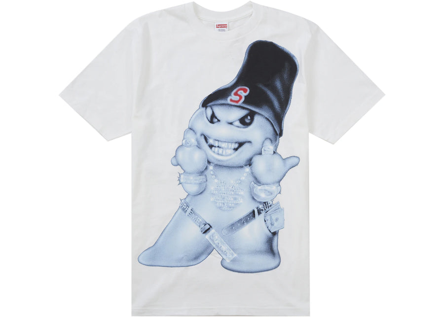 T-shirt Supreme Snowman blanc