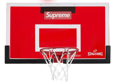 Supreme Spalding Mini Basketball Hoop Red