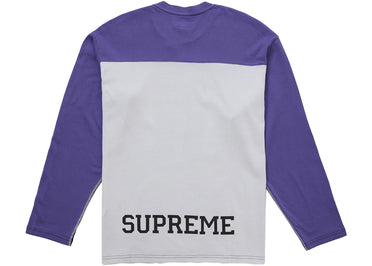 Supreme Split L/S Football Top Black