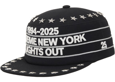Supreme Stars Studded Pillbox Hat Black