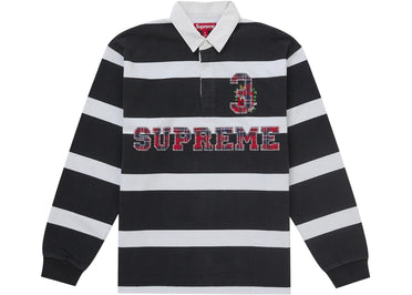 Supreme Stripe Rugby (FW25) Black