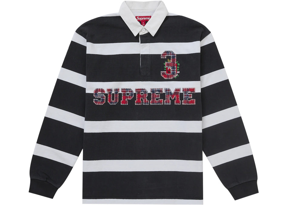 Supreme Stripe Rugby (FW25) Black