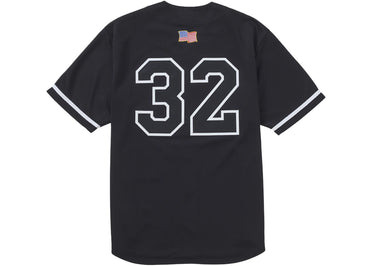 Supreme Swords Baseball Jersey Black