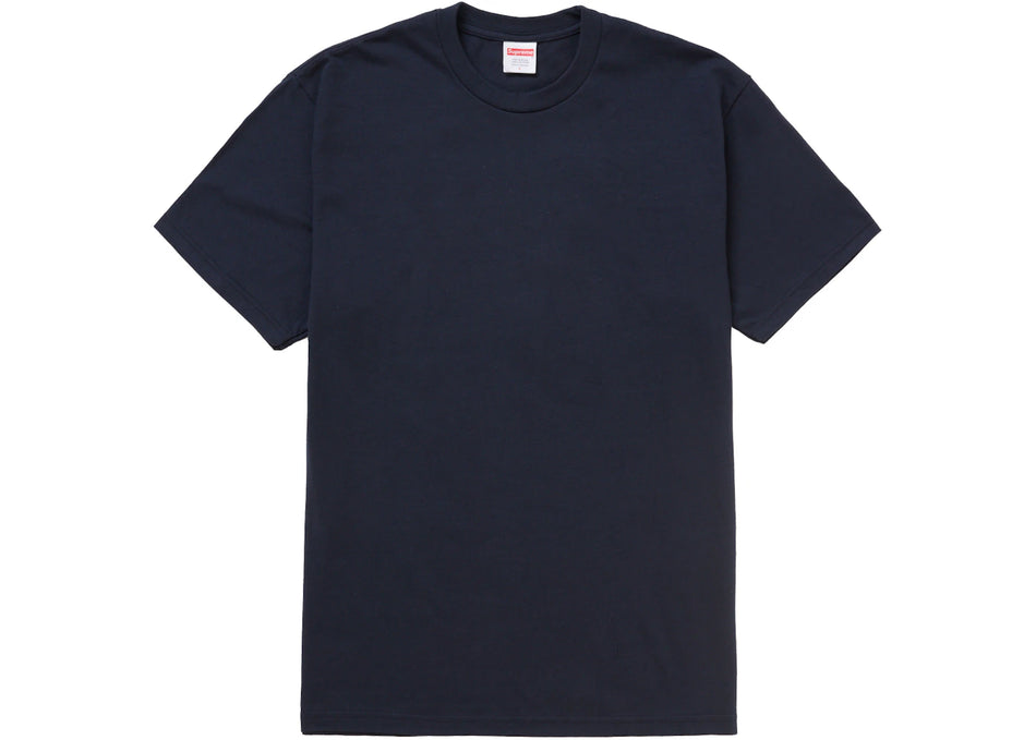 Supreme Tape Tee Navy