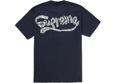 Supreme Tape Tee Navy