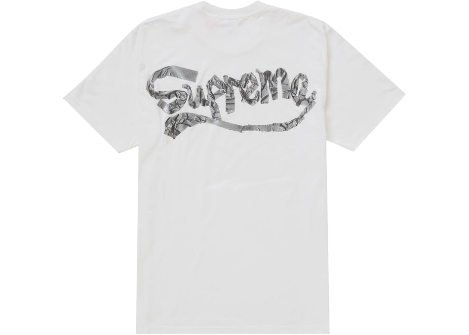 Supreme Tape Tee White