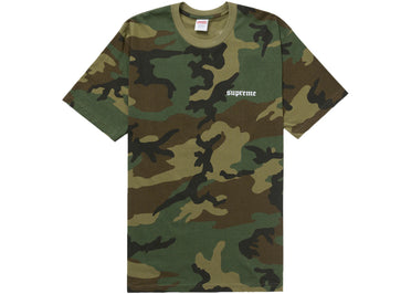Supreme Target Tee Woodland Camo