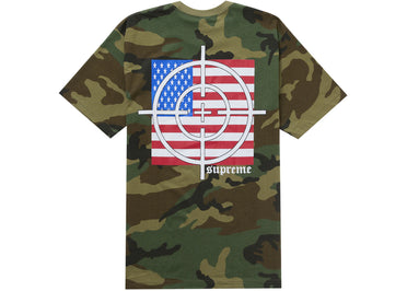 Supreme Target Tee Woodland Camo