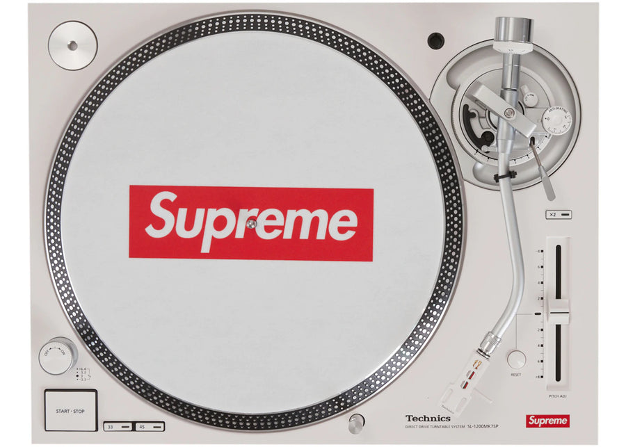 Platine vinyle Supreme Technics SL-1200MK7 blanche