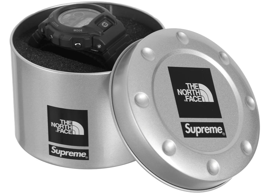 Montre Supreme The North Face G-SHOCK Noire