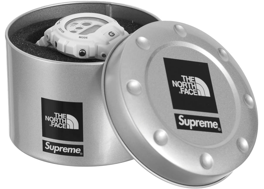 Montre Supreme The North Face G-SHOCK Blanche