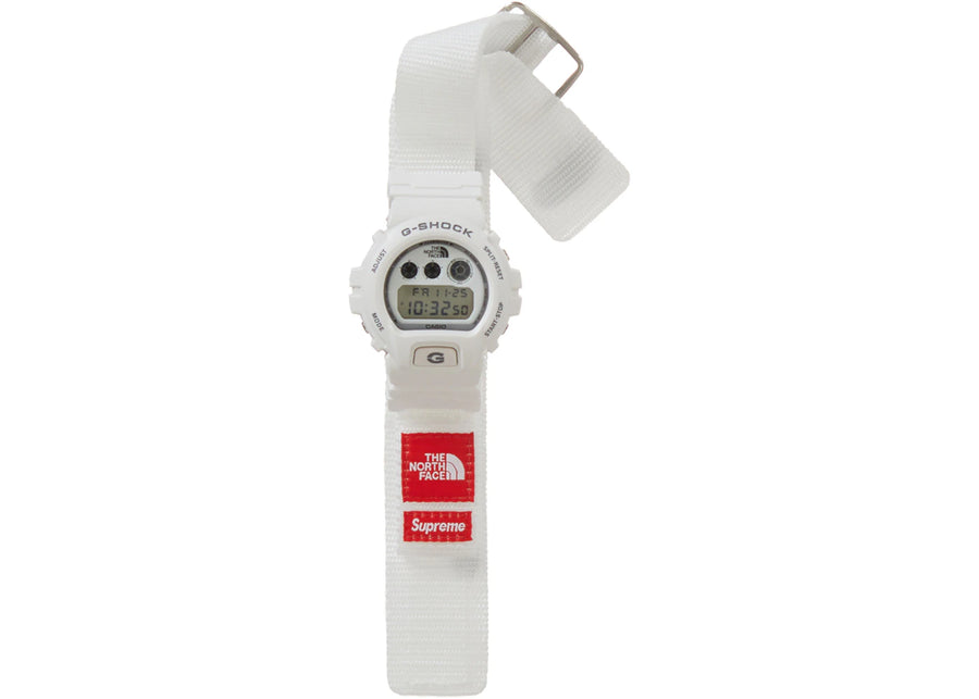 Montre Supreme The North Face G-SHOCK Blanche