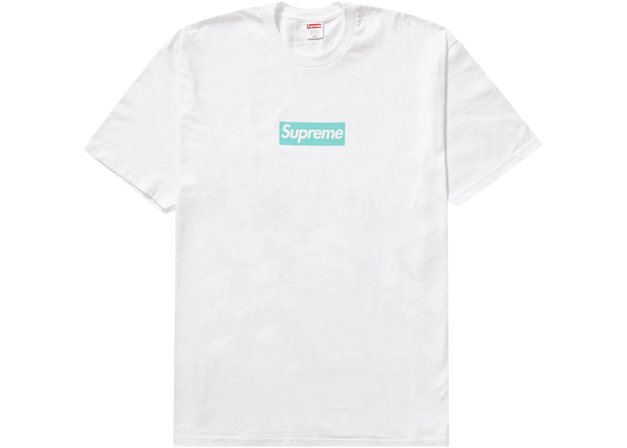 T-shirt blanc Supreme Tiffany &amp; Co. Box Logo
